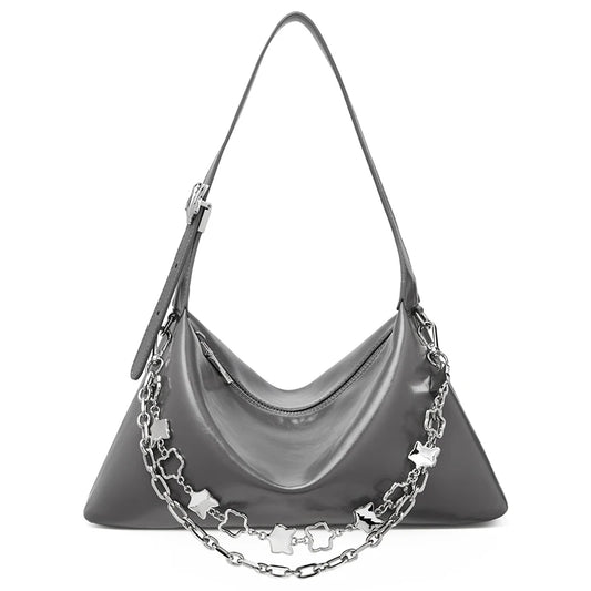 Women's Stylish Solid Color Shoulder Bag | Dotflakes