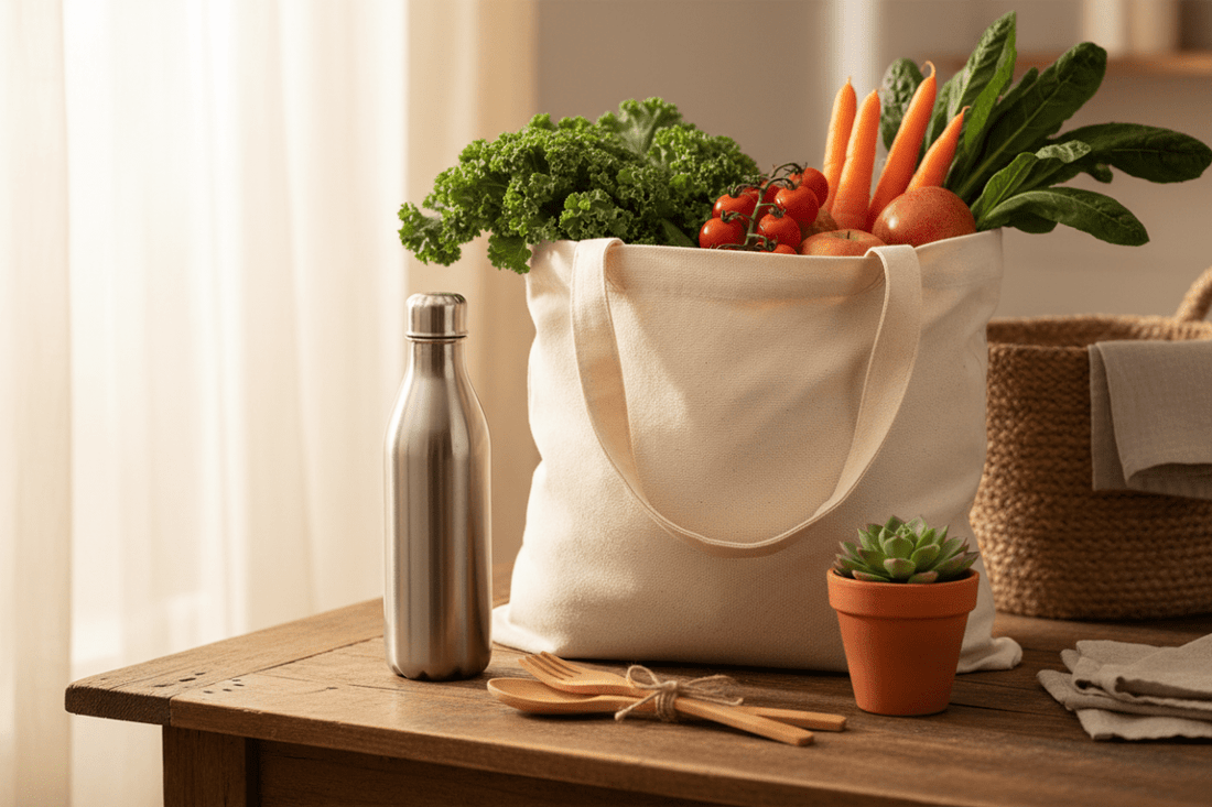 5 Easy Ways to Go Green with an Eco-Friendly Tote - Dotflakes Inc.