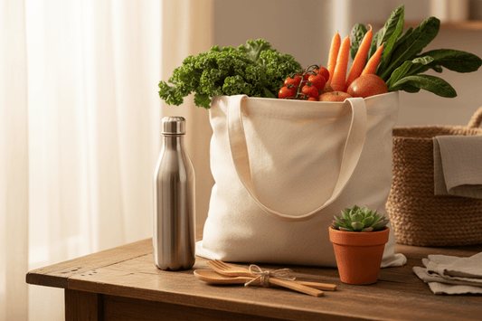 5 Easy Ways to Go Green with an Eco-Friendly Tote - Dotflakes Inc.