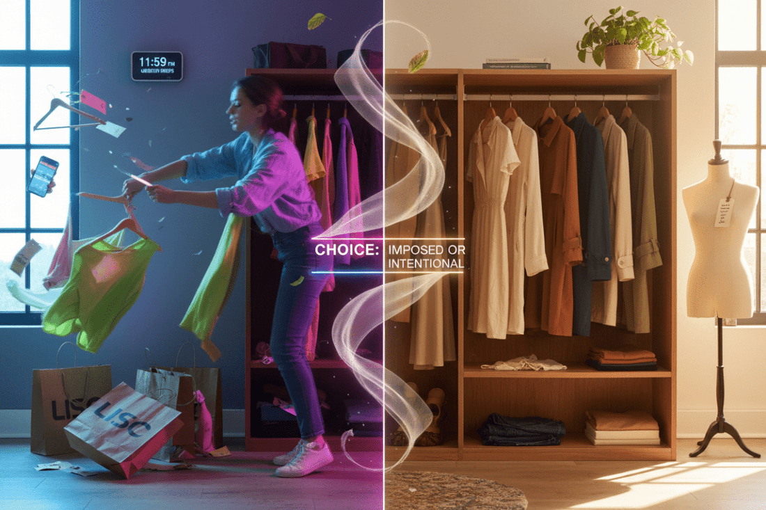 Fast vs Slow Fashion: What We Carry Says About How We Live - Dotflakes Inc.