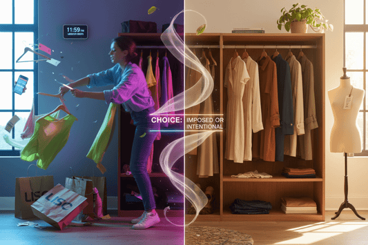 Fast vs Slow Fashion: What We Carry Says About How We Live - Dotflakes Inc.