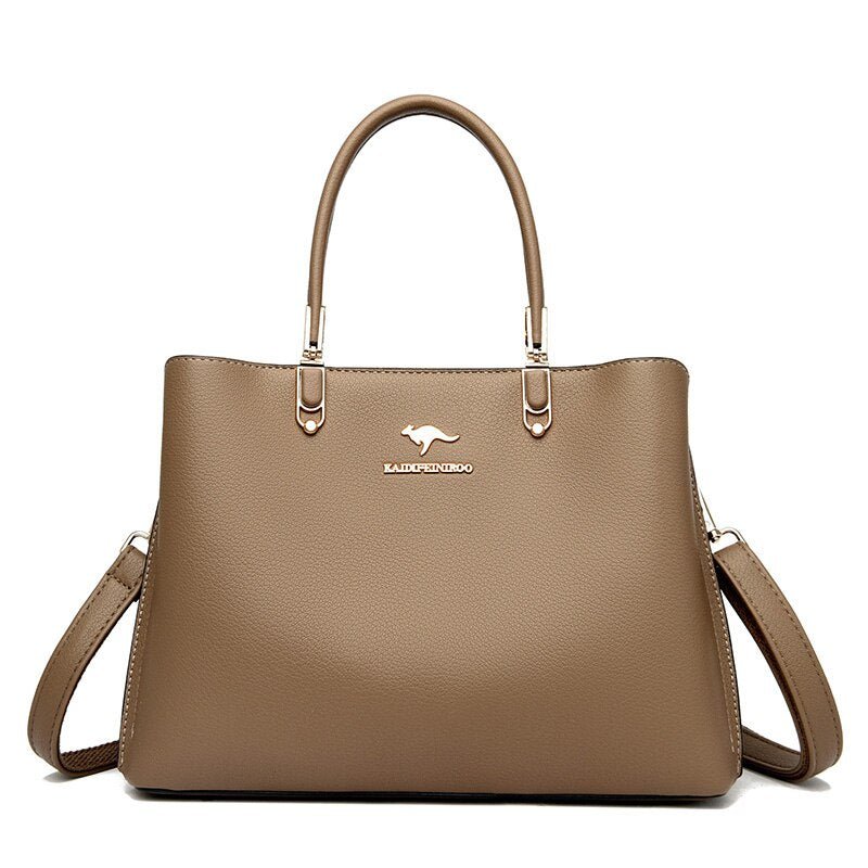3 - Layer Large Capacity Women Handbag | Dotflakes