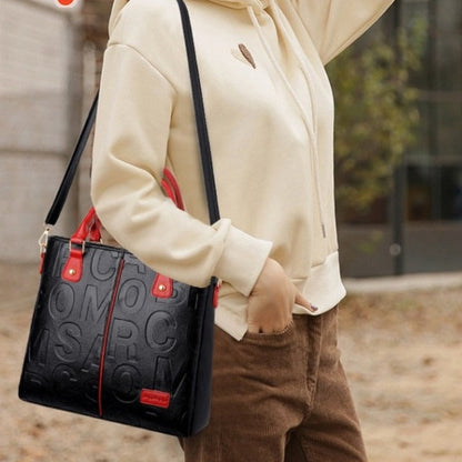 Women's PU Leather Vintage Shoulder Tote Bag | Dotflakes
