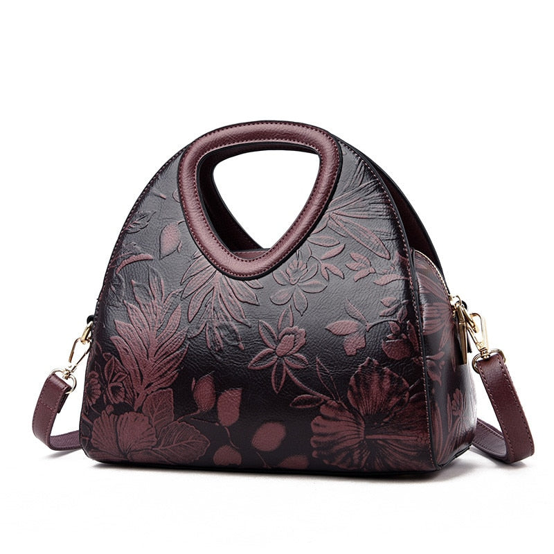 Women's Leather Hobos Handbag | Dotflakes