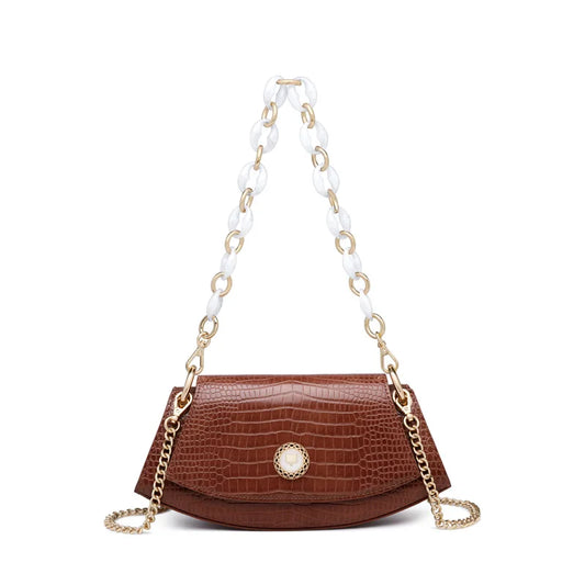 Ladies Luxury Chain Flap Shoulder Bag | Dotflakes
