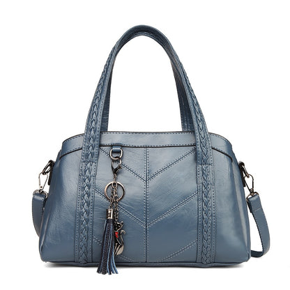 Ladies Leather Vintage Luxury Handbag | Dotflakes