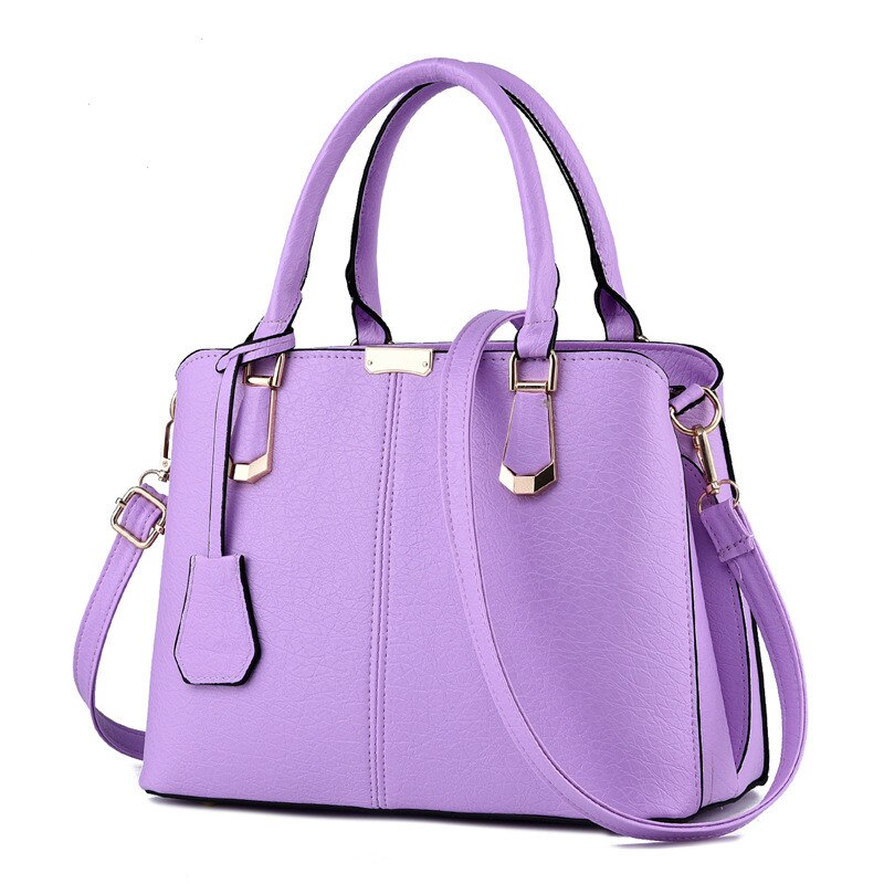 Ladies Solid Color Handbag | Dotflakes