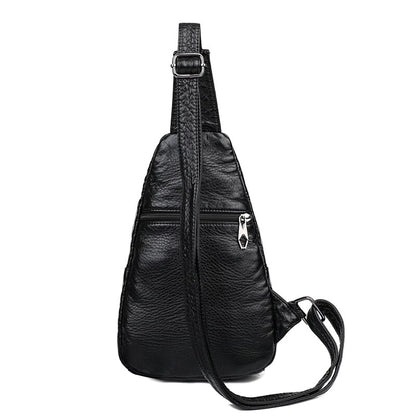 Soft PU Leather Women Crossbody Sling Bag | Dotflakes