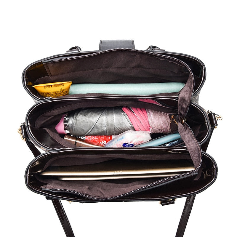 Women's Trendy Luxury Satchel Handbag | Dotflakes