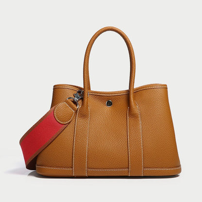 Ladies Leather Wide Strap Shoulder Bag | Dotflakes