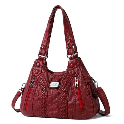 Women's Latest Design Leather Shoulder Bag | Dotflakes
