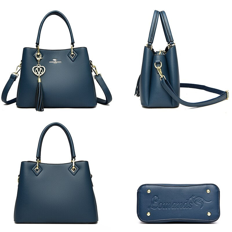 Women PU Leather Handbags - Dotflakes
