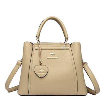 Ladies Leather Satchel Handbag
