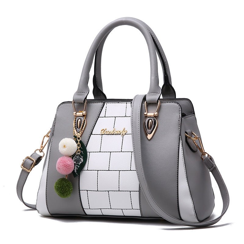 Color Contrast Ladies Handbag | Dotflakes