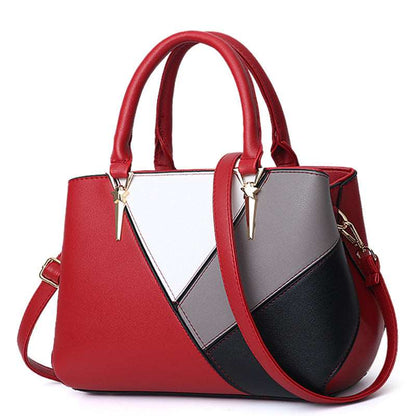 Diagonal Block Multicolor Trendy Women's Handbag | Dotflakes