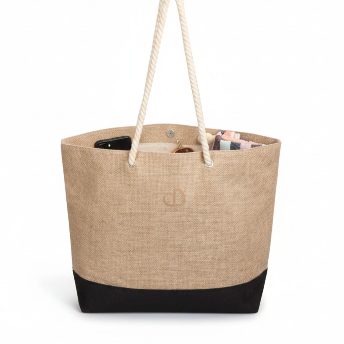 Dotflakes Beach Tote | Rope Handle | Dotflakes Inc.