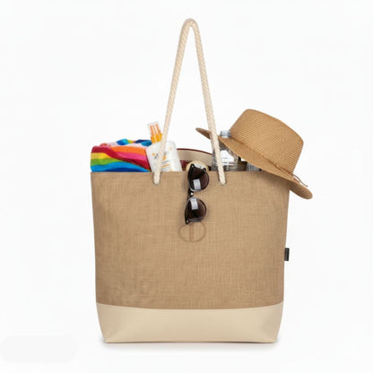 Dotflakes Beach Tote | Rope Handle | Dotflakes Inc.