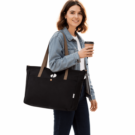 Dotflakes Minimalist Tote | Durable & Functional | Dotflakes Inc.