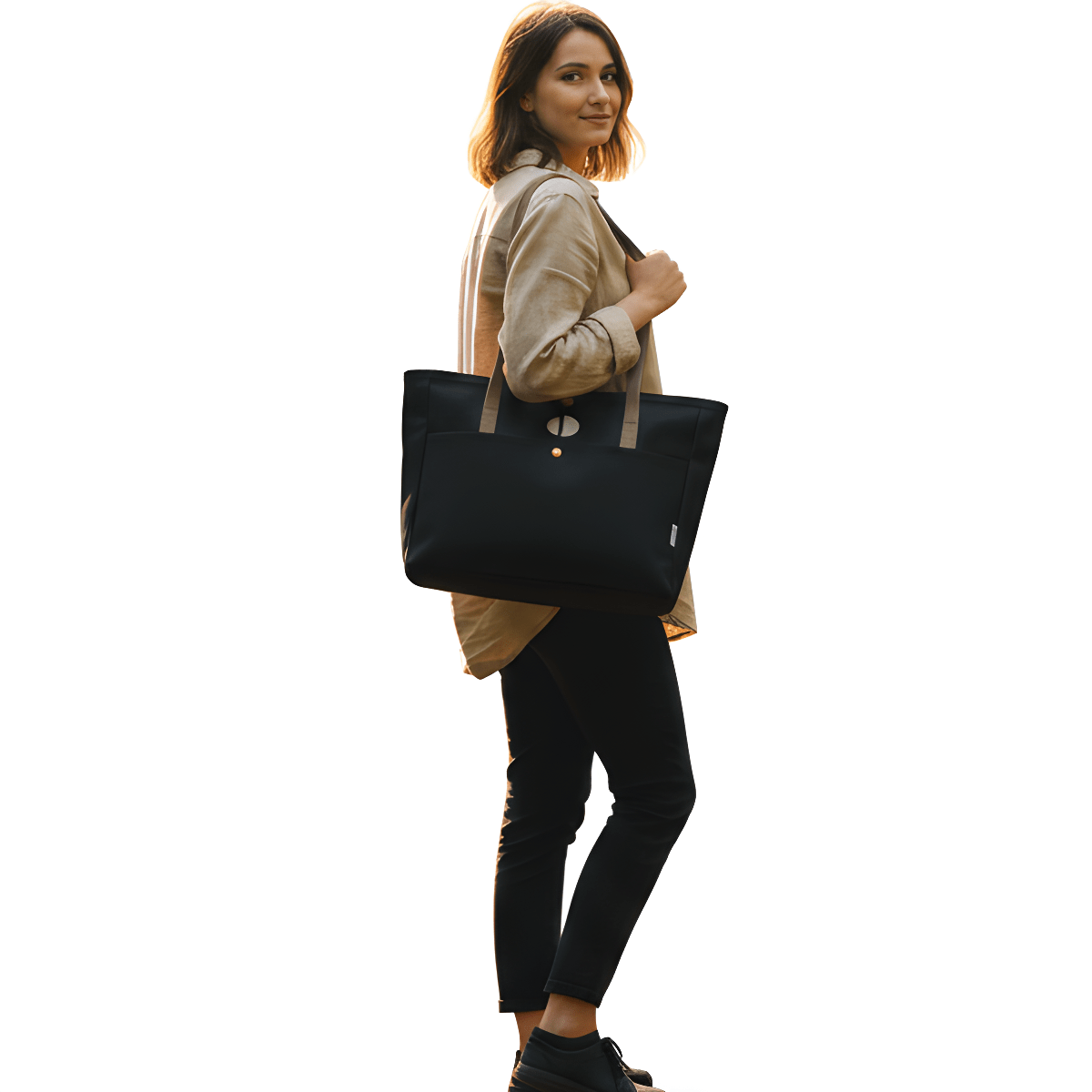 Dotflakes Minimalist Tote | Durable & Functional | Dotflakes Inc.