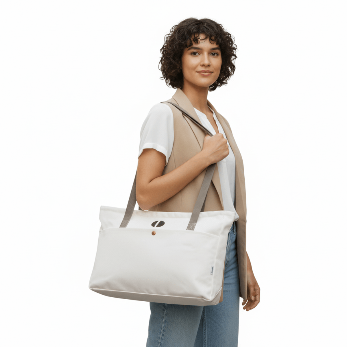Dotflakes Minimalist Tote | Durable & Functional | Dotflakes Inc.