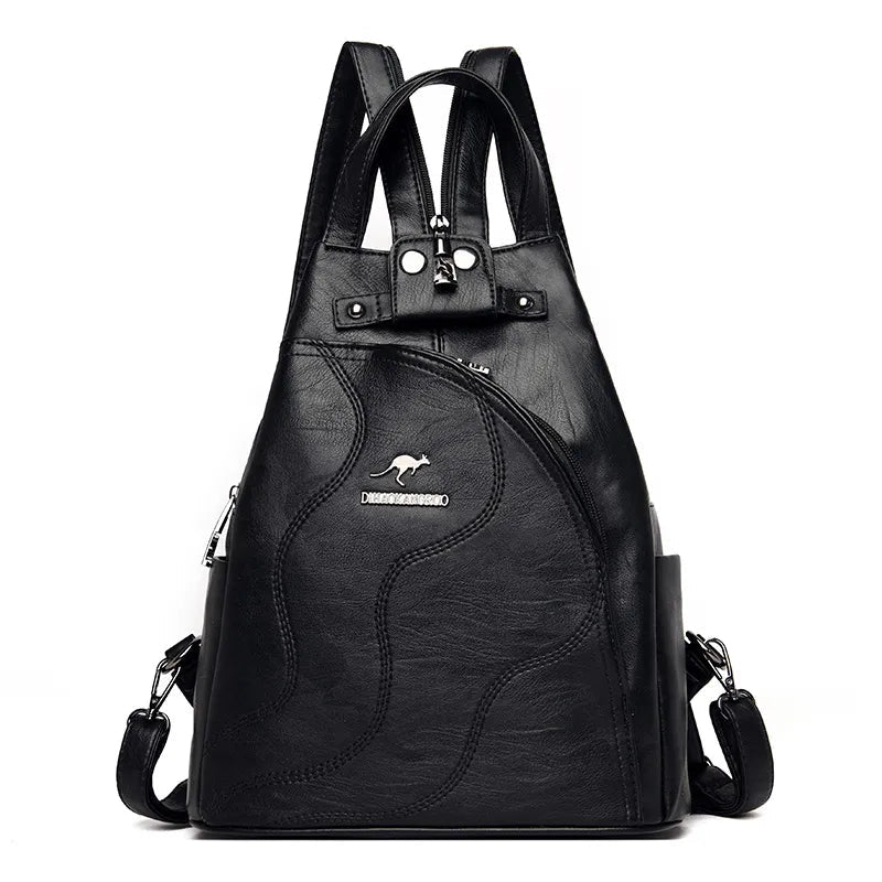 Girls' Leather Backpack | Dotflakes