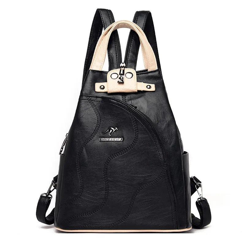 Girls' Leather Backpack | Dotflakes