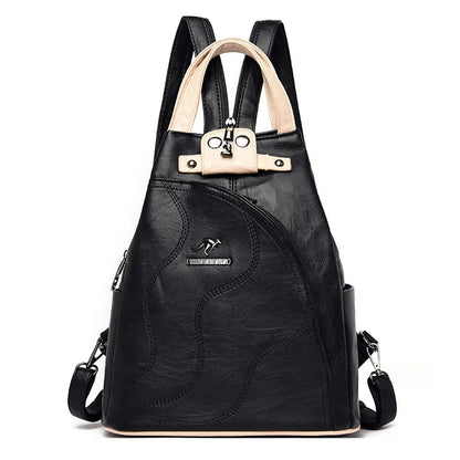 Girls' Leather Backpack | Dotflakes