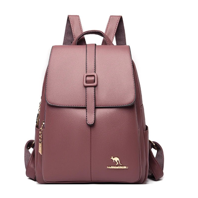 Girls' Solid Color Backpack/Schoolbag | Dotflakes Inc.