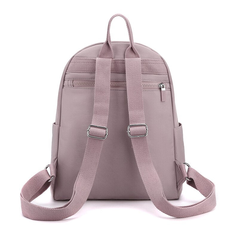 Girls' Solid Color School Bag/Backpack | Dotflakes