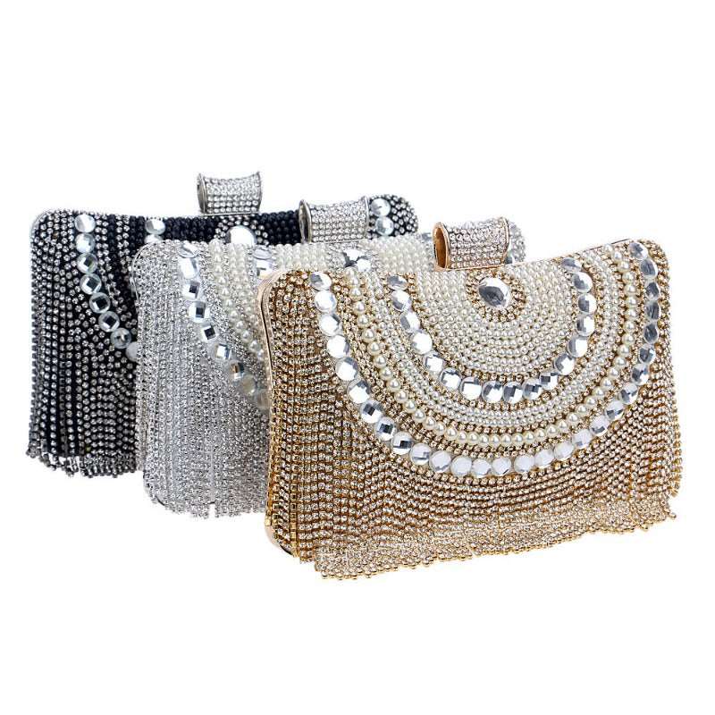 Ladies Banquet Tassel Evening Bags | Purses | Dotflakes