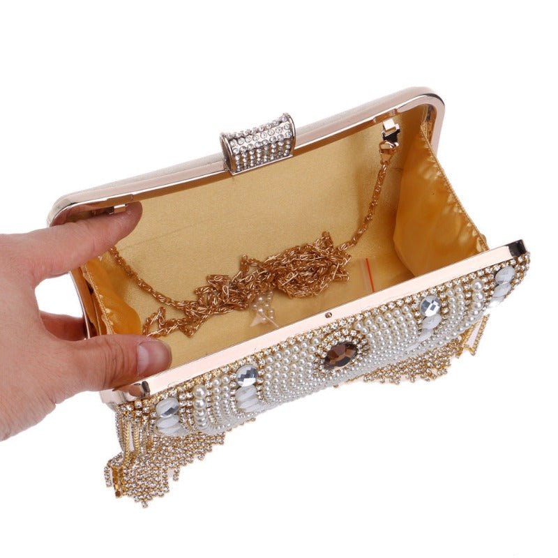 Ladies Banquet Tassel Evening Bags | Purses | Dotflakes