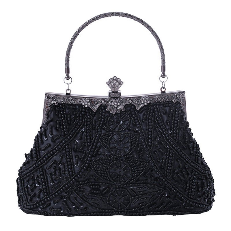 Ladies Beaded Embroidered Evening Party Bag | Dotflakes