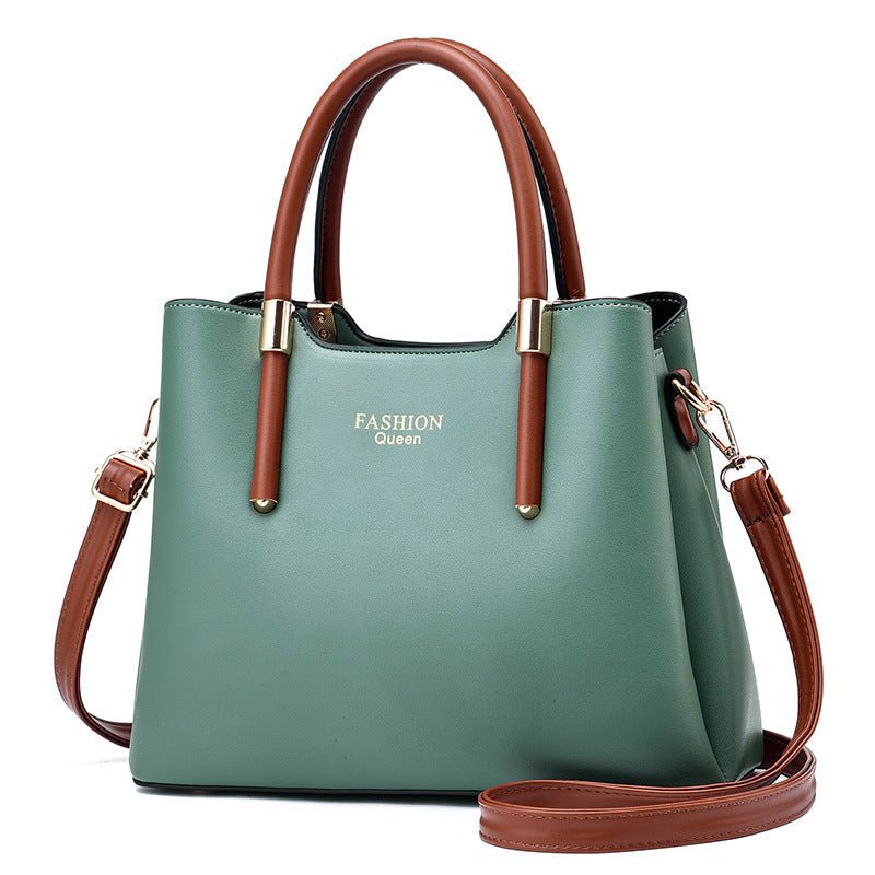 Ladies Contrast Color Handbag | Dotflakes