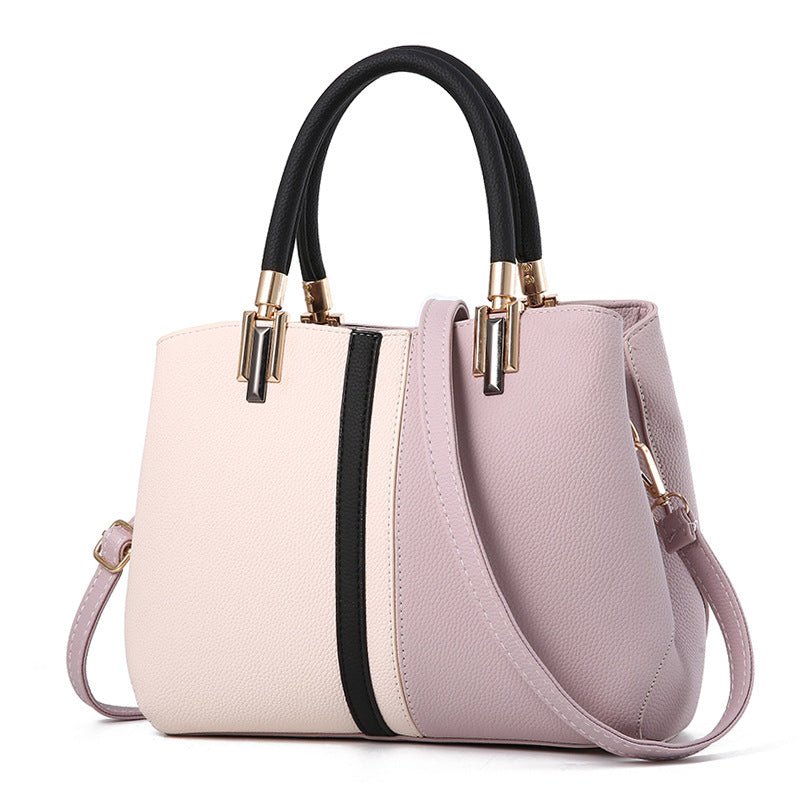 Ladies Elegant Attractive Contrast Color Handbags | Dotflakes