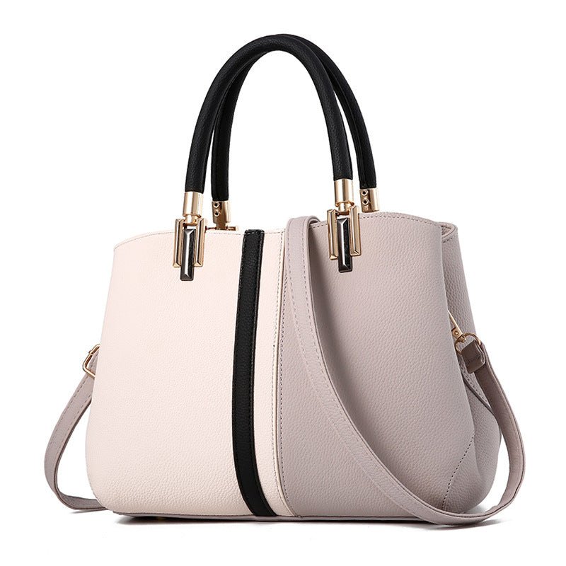 Ladies Elegant Attractive Contrast Color Handbags | Dotflakes