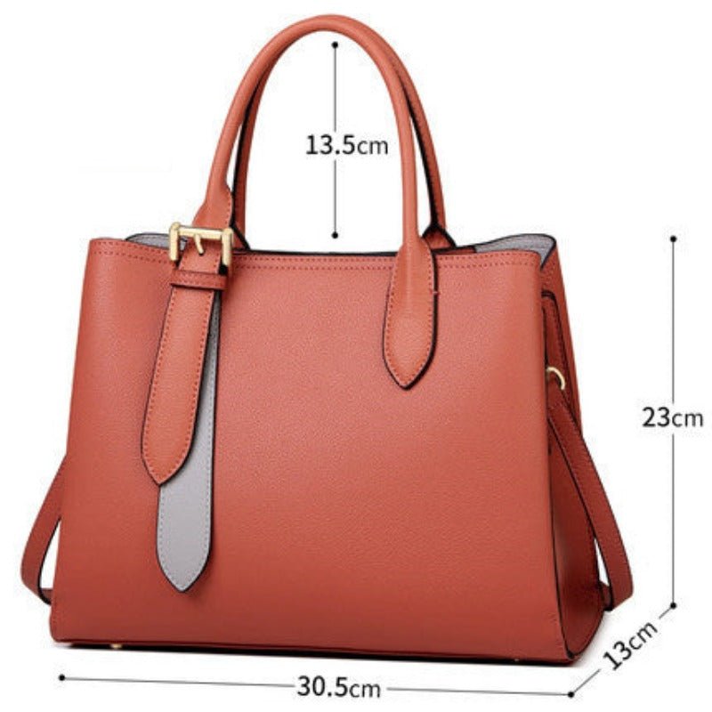 Ladies Elegant Leather Atmospheric Handbag | Dotflakes