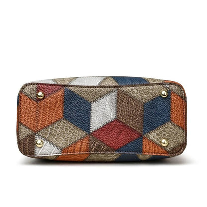 Ladies Multi - color Bucket Shoulder Bag | Dotflakes