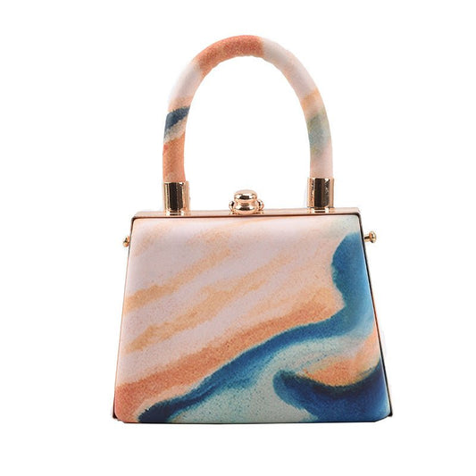 Ladies Printed Landscape Mini Handbag | Dotflakes