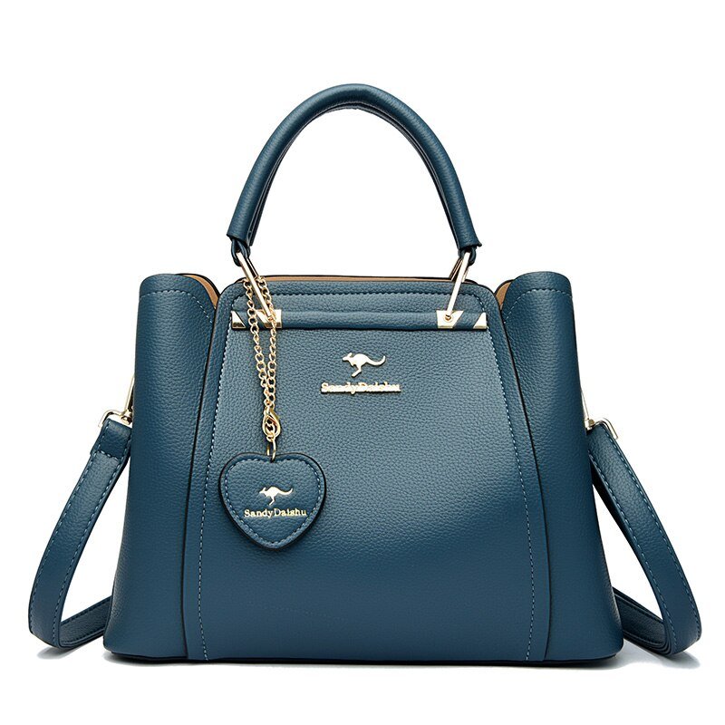 Ladies PU Leather Satchel Handbag | Dotflakes