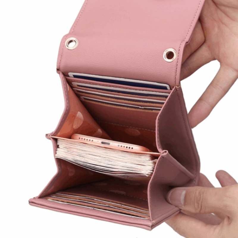 Ladies Purses Phone Holder Wallet | Dotflakes