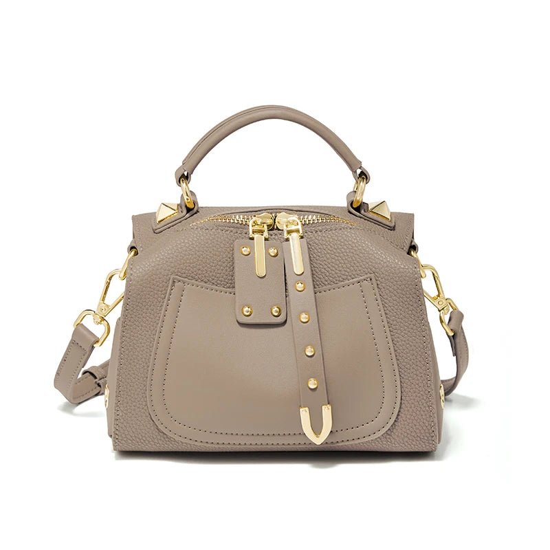 Ladies Retro Elegant Leather Handbag | Dotflakes