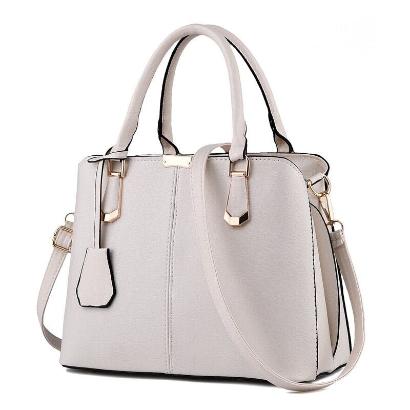 Ladies Solid Color Handbag | Dotflakes