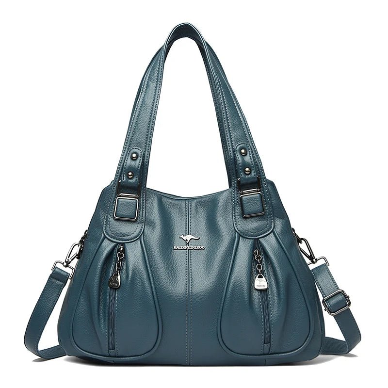 Ladies Stylish Solid Color Soulder Bag | Dotflakes