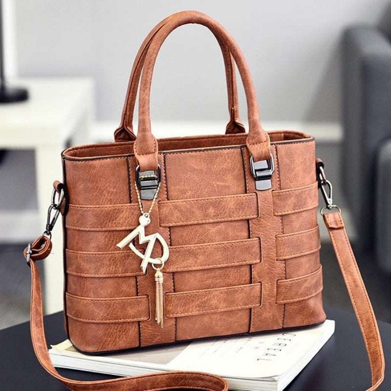 Ladies Trendy Block Handbag | Dotflakes