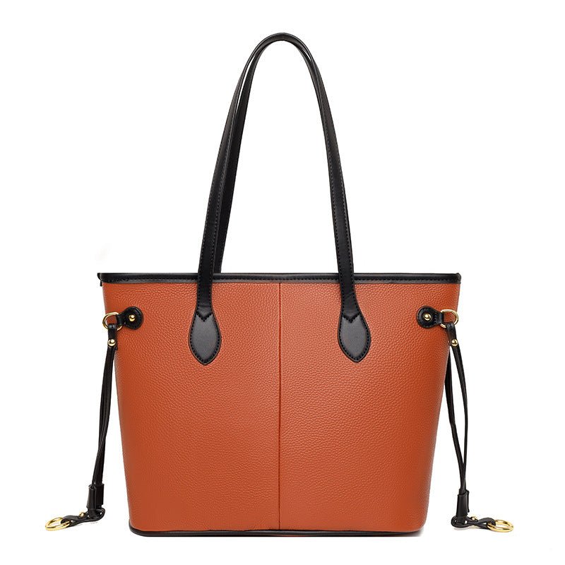 Ladies Trendy Soft Leather Commuter Tote Bags | Dotflakes