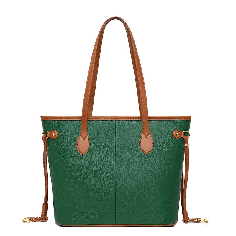 Ladies Trendy Soft Leather Commuter Tote Bags | Dotflakes