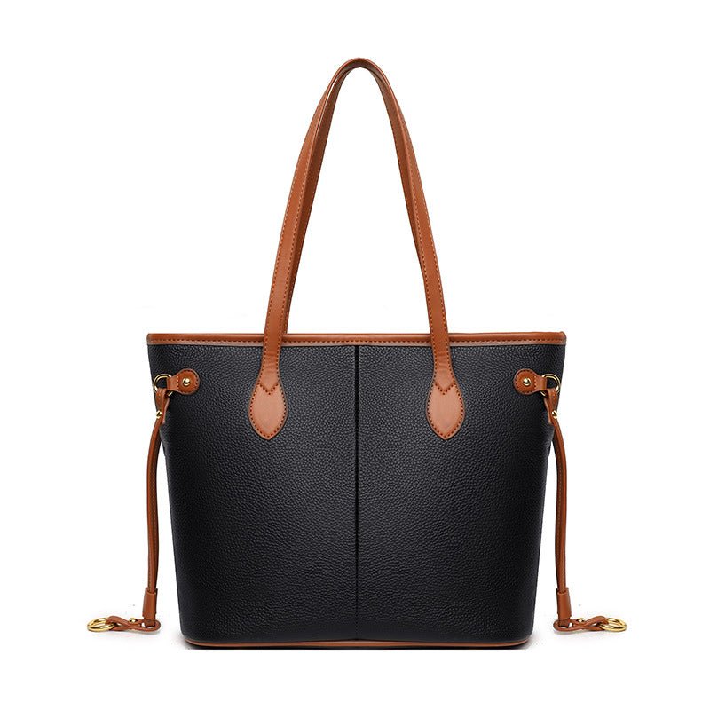 Ladies Trendy Soft Leather Commuter Tote Bags | Dotflakes