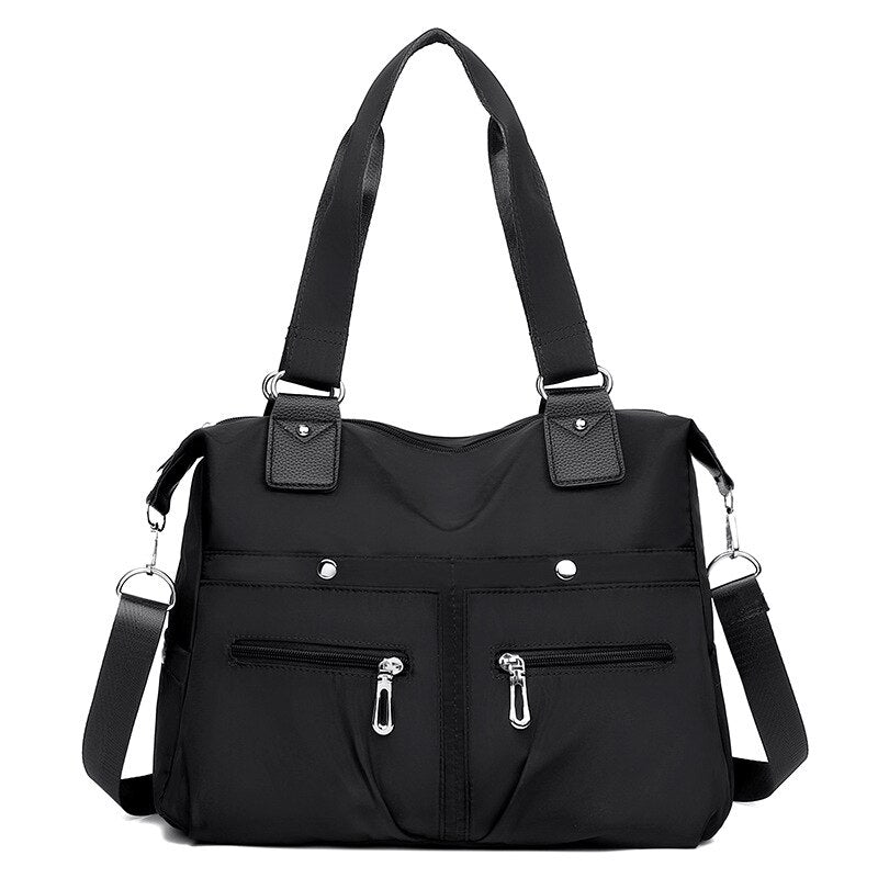 Ladies Waterproof Large Capacity Tote Handbag | Dotflakes