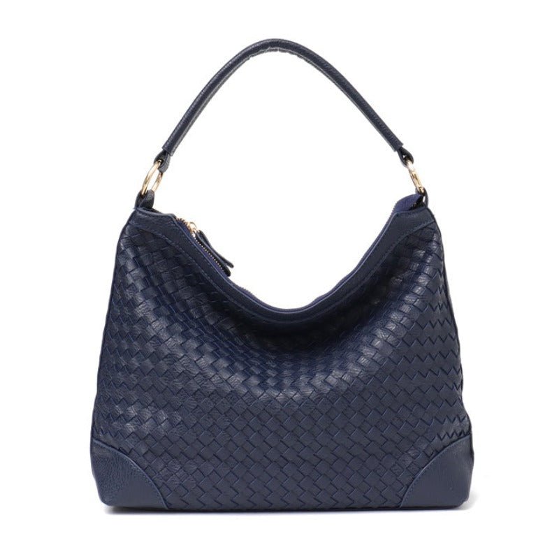 Ladies Woven Dumpling Shoulder Bag | Dotflakes