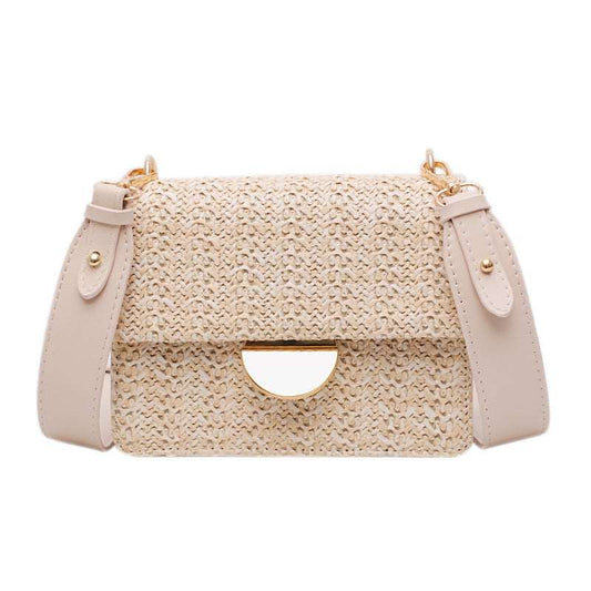 Ladies Woven Square Shoulder Bag | Dotflakes